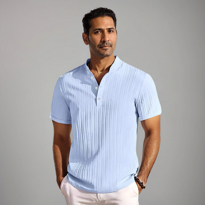 Polo Homme Classique Coton Blanc