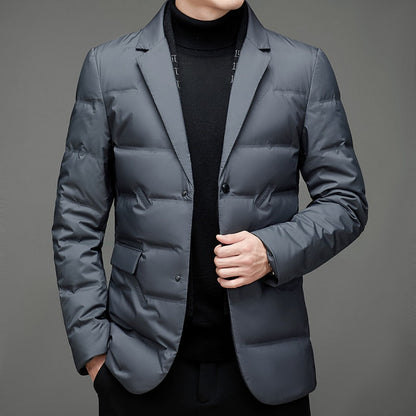 Doudoune Hiver Homme Boutons Pression Chaude et Stylique