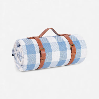 Plaid de Pique-Nique Léger et Compact avec Sangle Réglable