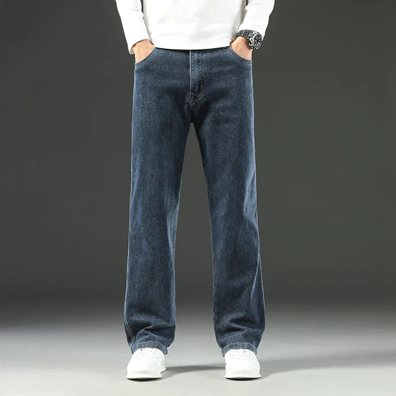 Jean Large Taille Homme Décontracté