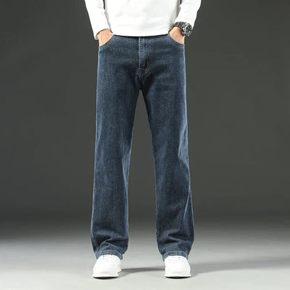 Jean Large Taille Homme Décontracté