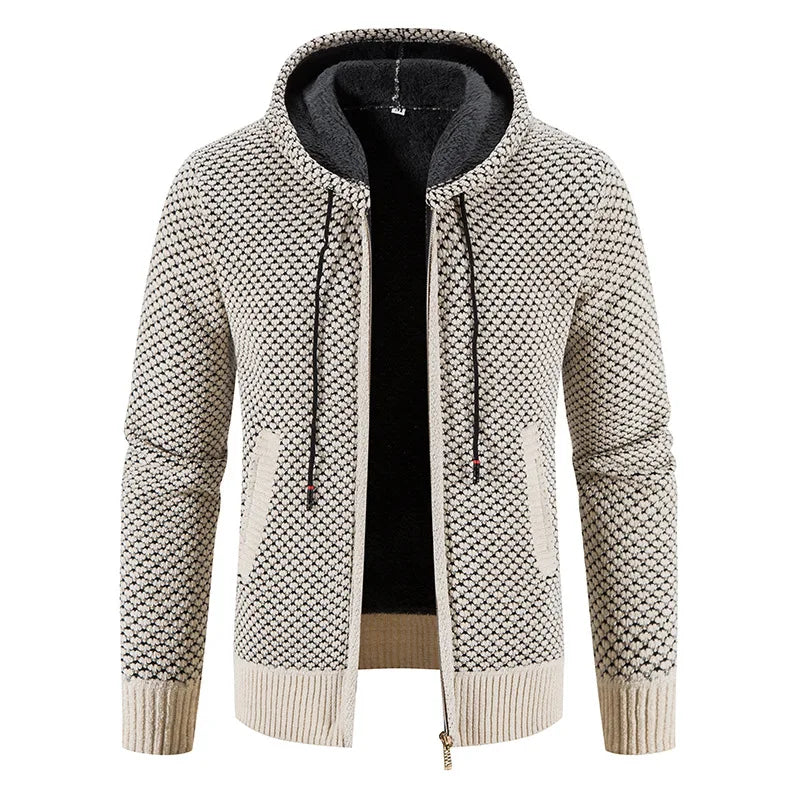 Cardigan Homme Luxe Tricot Cachemire