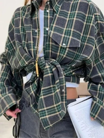 Chemise Flanelle Hiver Chaud et Confortable