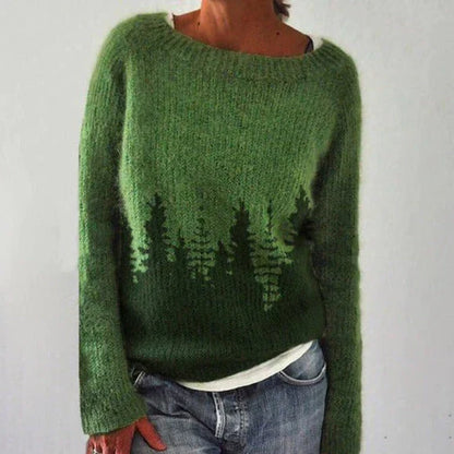 Pull Femme Hiver Noël Motif Nordique