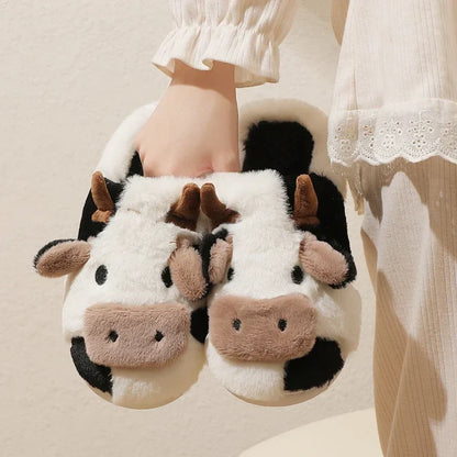 Chaussons Anna Peluche Chauds pour Femme