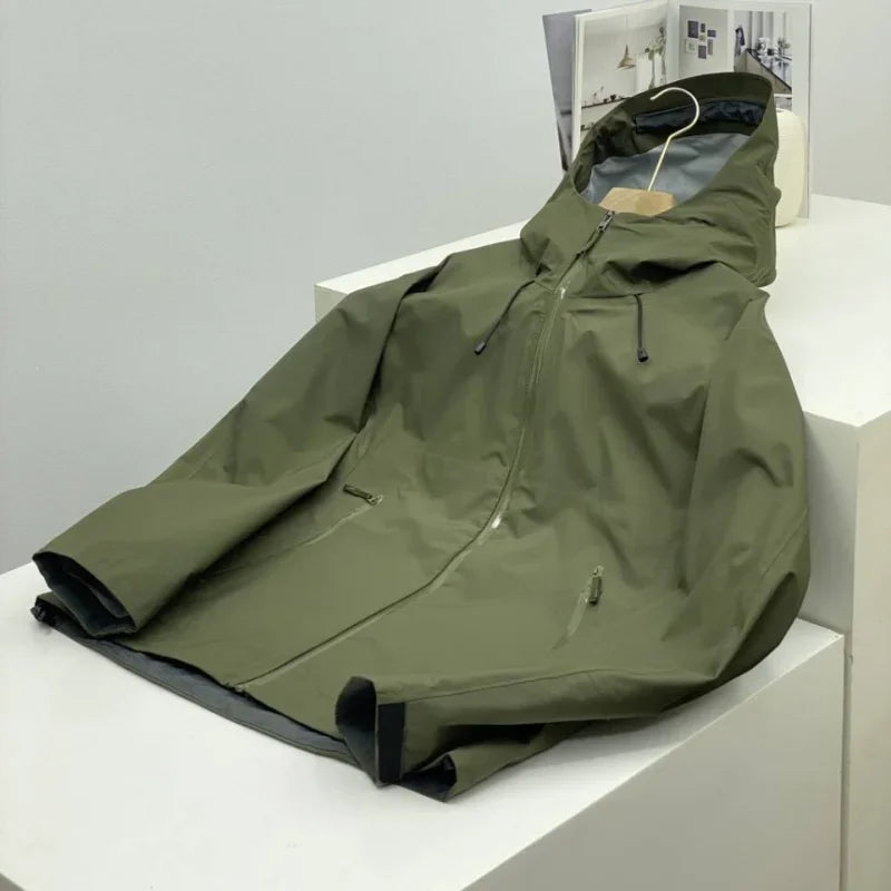 Veste imperméable homme légère pour extérieur