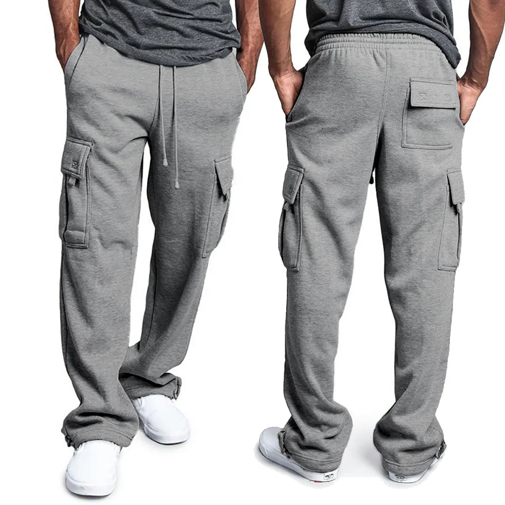 Pantalon Cargo Noir Homme pour Travaux et Loisirs - PanierRoyale