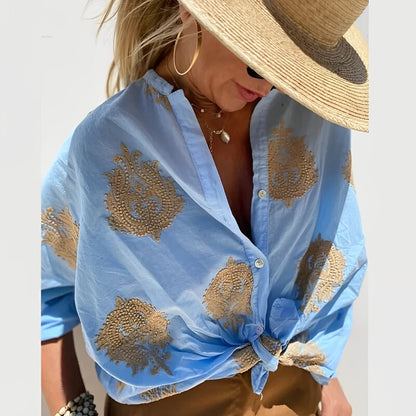 Blouse Femme Été Décontractée Chic
