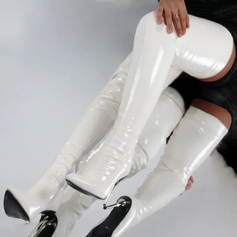 Bottes Femme Élégantes à Talon Haut