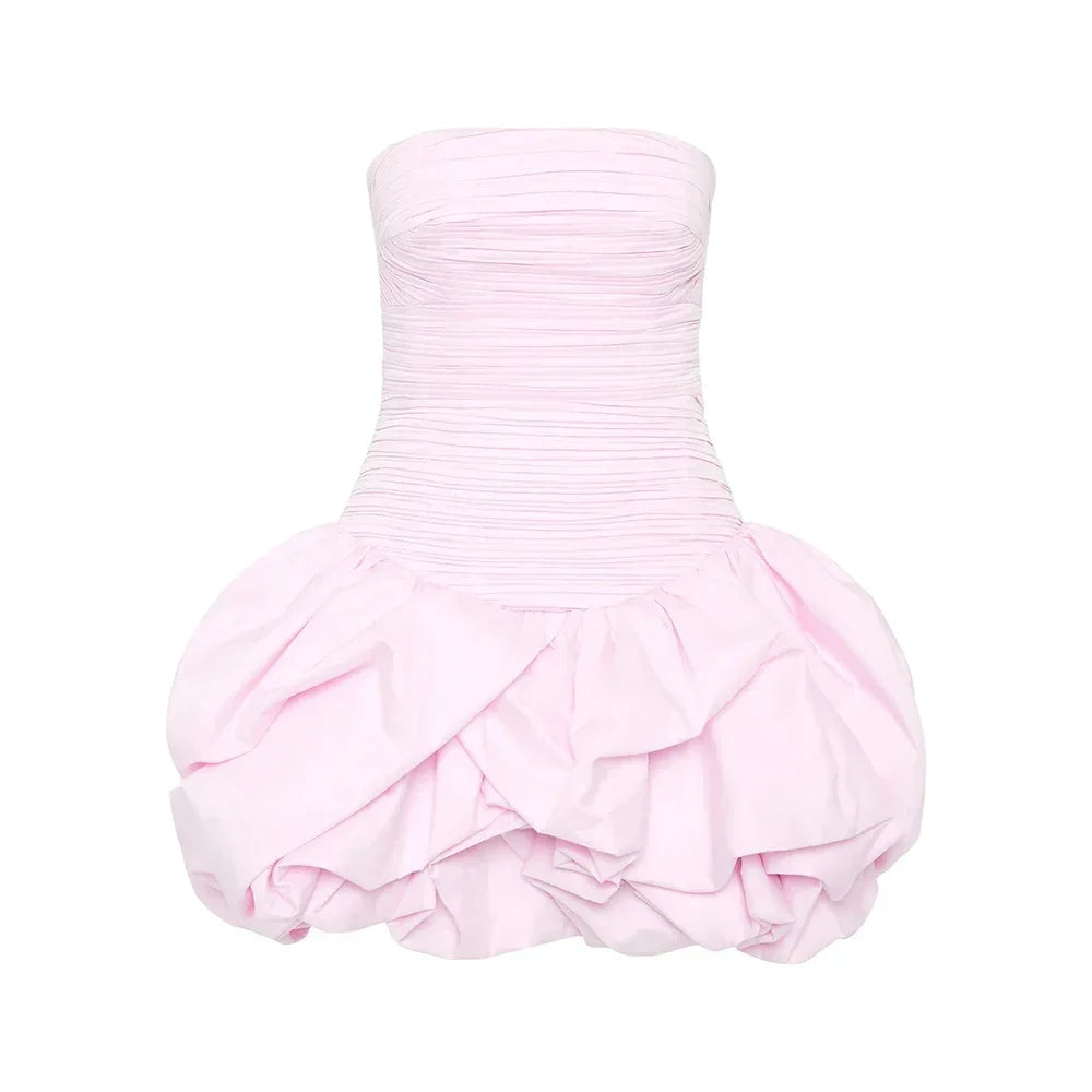 Robe sans manches fleuri pour femme avec jupe ample