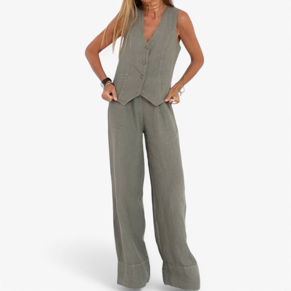 Gilet Femelle Confortable et Polyvalent pour Tous les Jours