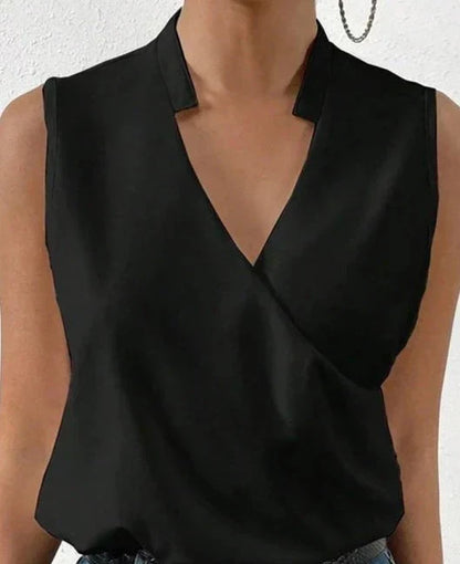 Top décolleté femme léger été