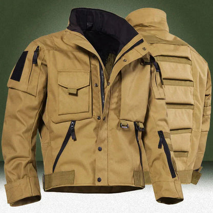 Veste Parka Homme Hivernale avec Capuchon et Doublure Chaude - PanierRoyale