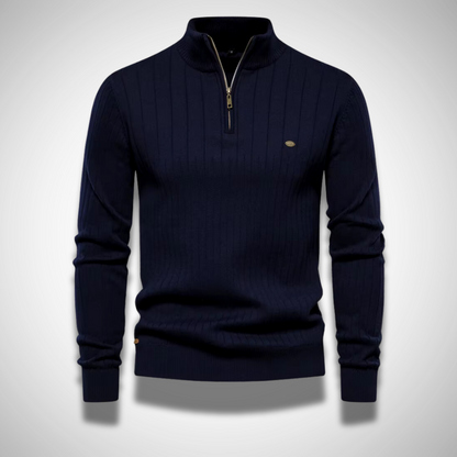 Pull À Manches Longues Et Col Montant Pour Homme | Hiver