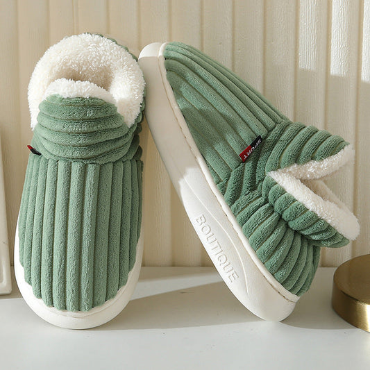 Chaussons Femmes Peluche Chauds pour Hiver - BerlinGlamour