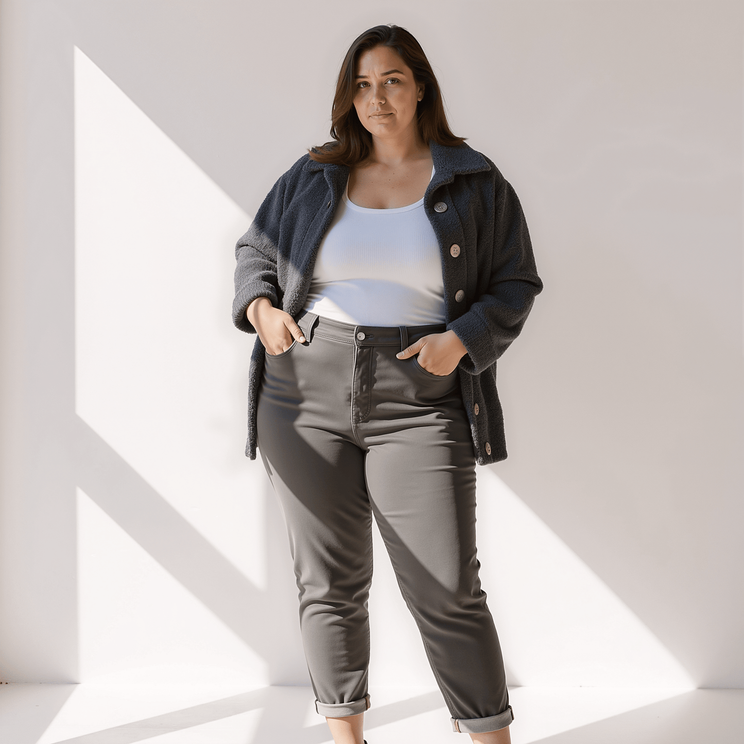 Manteau Femme Hiver Chaud et Léger à Capuchon