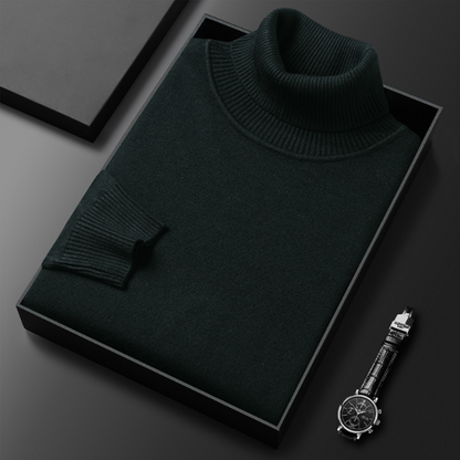 Pull Homme Col Roulé Décontracté Printemps
