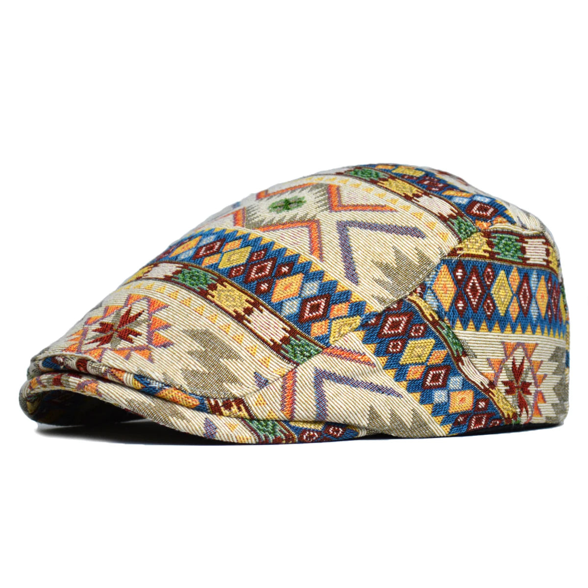 Bonnet Tricoté Geométrique Homme