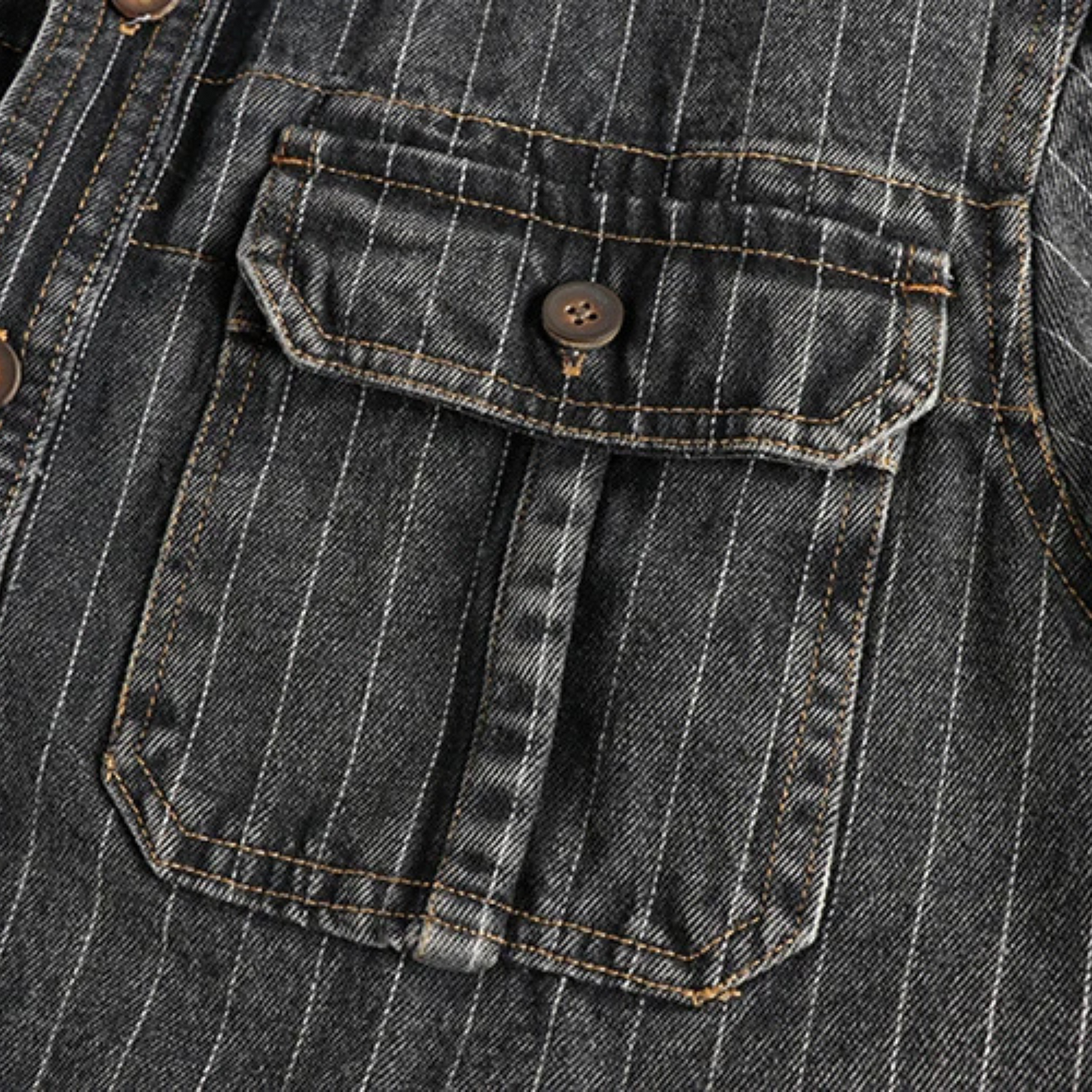 Chemise Homme Décontractée Noir Anthracite