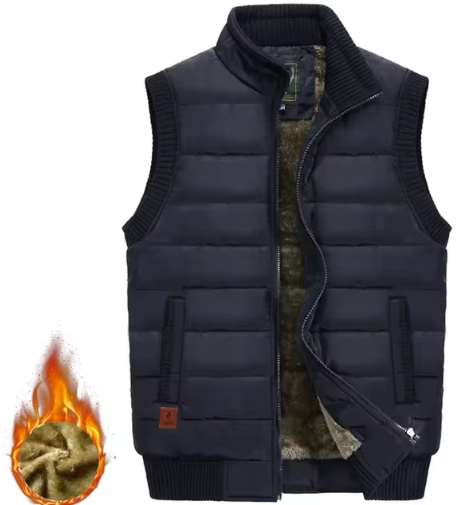 Veste Extérieure Hiver Doublée pour Homme