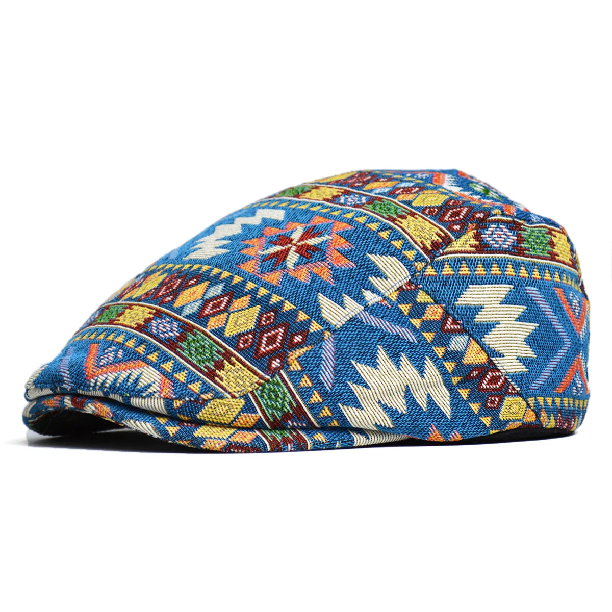 Bonnet Tricoté Geométrique Homme