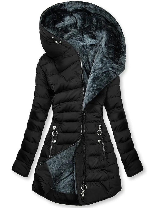 Manteau Femme Long Hiver Chic et Doux