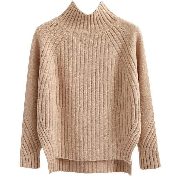 Pull Col Rond Chaud et Élégant Hiver