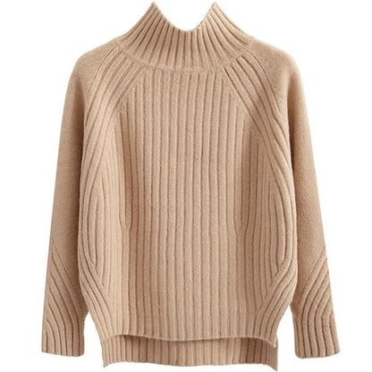Pull Col Rond Chaud et Élégant Hiver