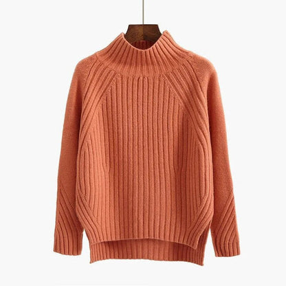Pull Col Rond Chaud et Élégant Hiver