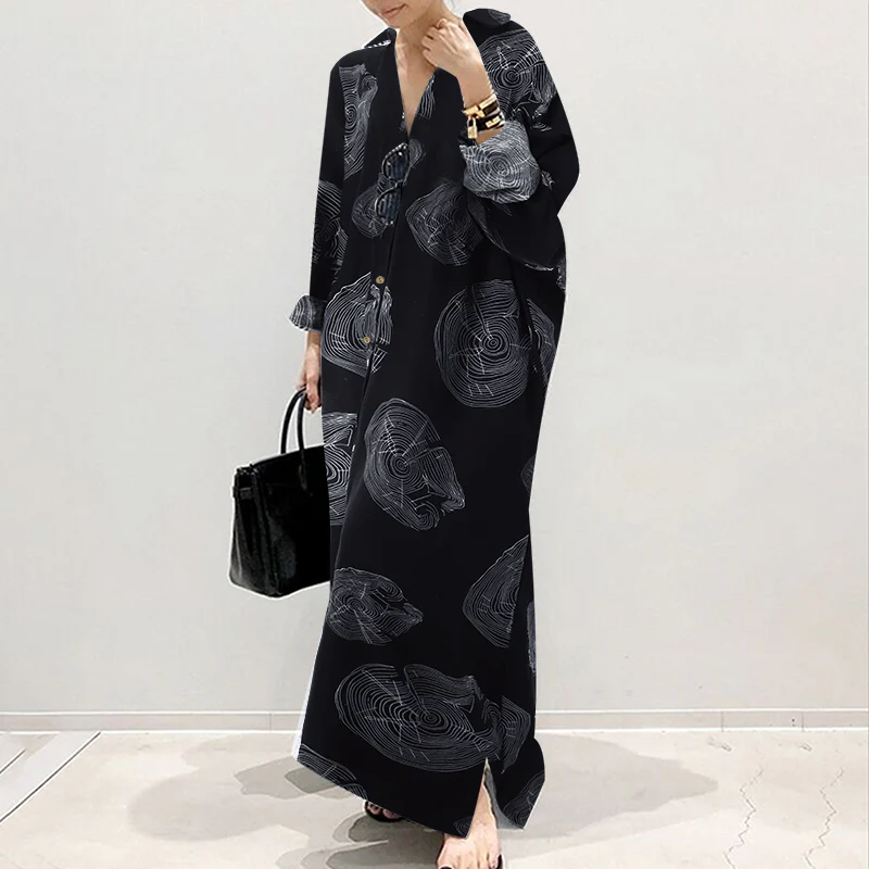 Robe Été Rayée Manches Courtes pour Femme