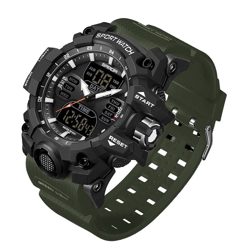Montre Sport Homme Digitale Étanche