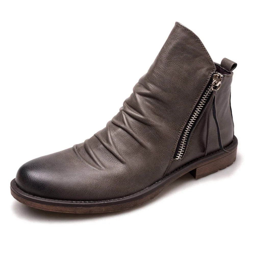 Bottes Chelsea Homme Élégantes en Cuir