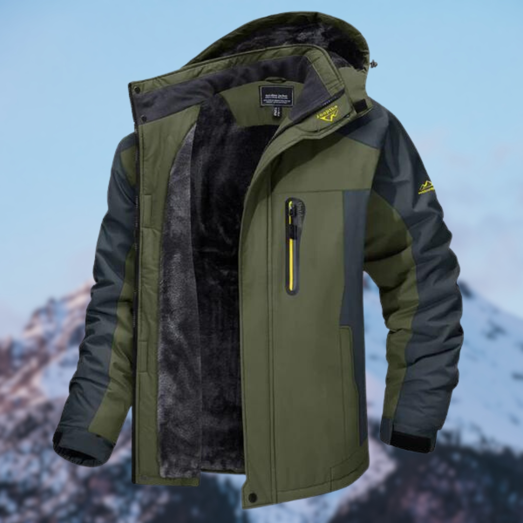 Veste Hiver Homme Zippée et Imperméable - PanierRoyale