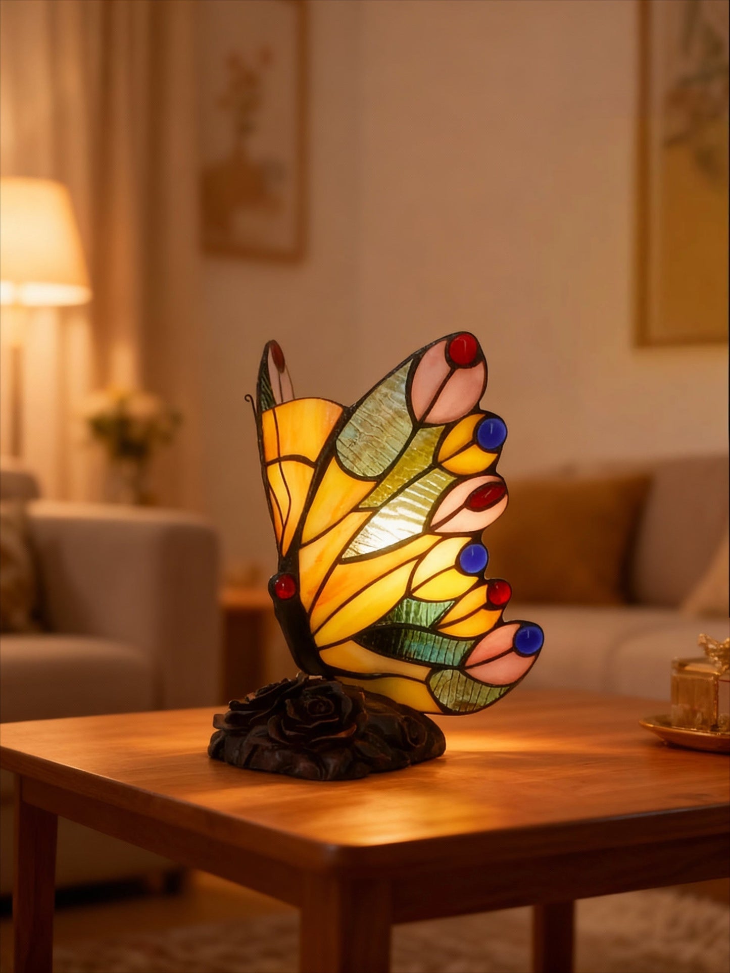 Lampe de table Unisexe LED Mosaïque Décorative Ambiance - PanierRoyale