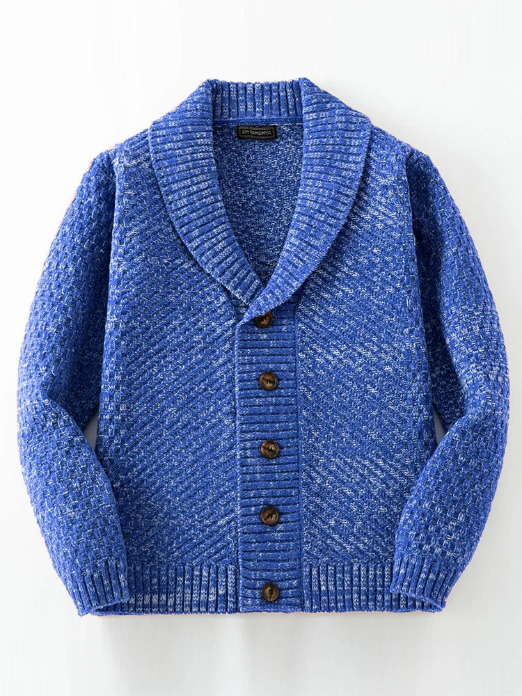 Pull Homme Retro Tricoté avec Détail Charmant - BerlinGlamour