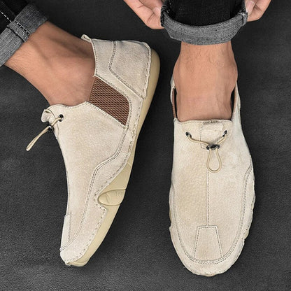 Chaussures Homme Cuir Marron Décontractées - PanierRoyale