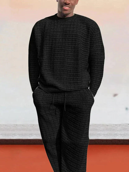 Tenue Sport Décontractée Homme Sweat et Pantalon Jogging