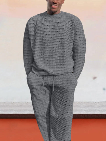 Tenue Sport Décontractée Homme Sweat et Pantalon Jogging