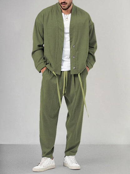 Pyjama Femme ou Homme 2 Pièces Doux et Confortable