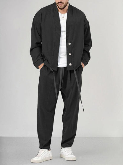 Pyjama Femme ou Homme 2 Pièces Doux et Confortable