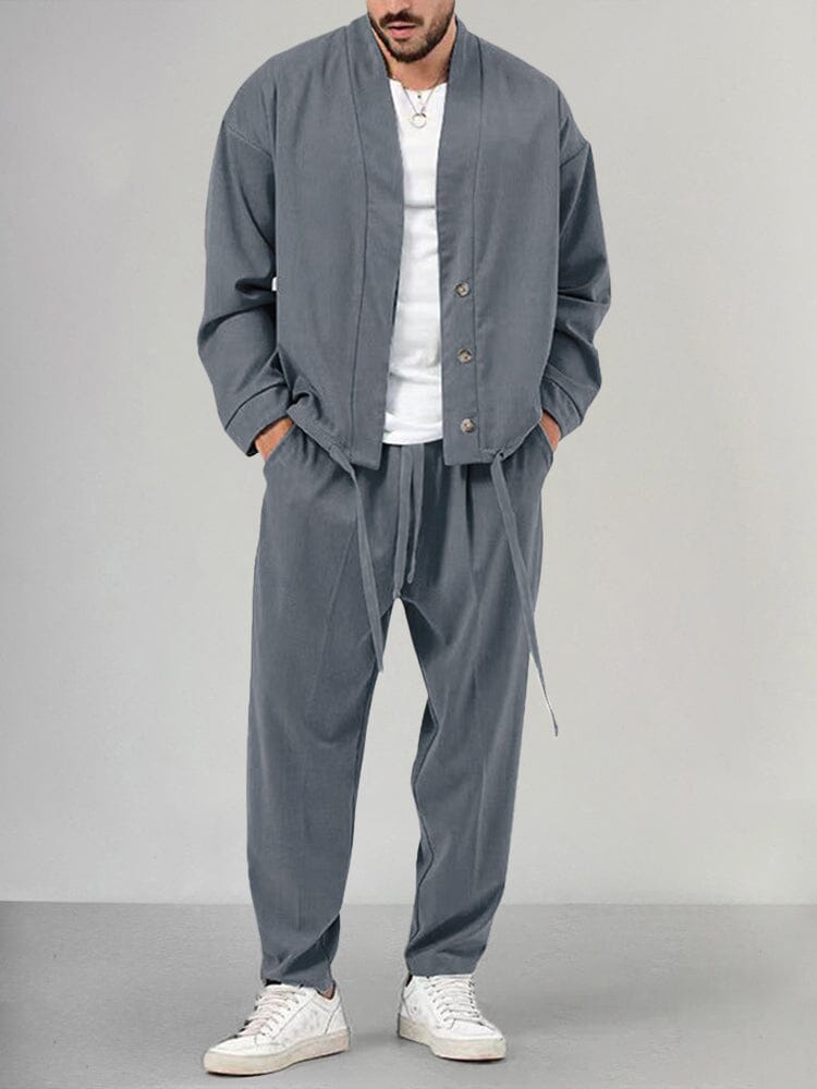 Pyjama Femme ou Homme 2 Pièces Doux et Confortable