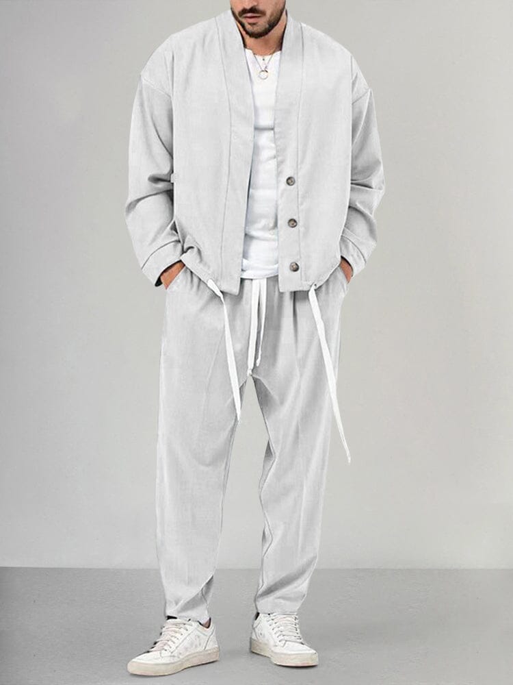 Pyjama Femme ou Homme 2 Pièces Doux et Confortable