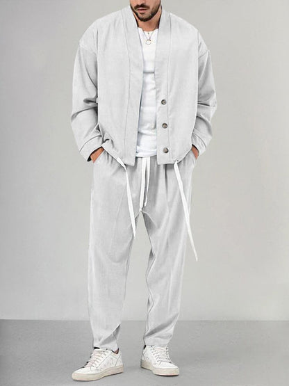 Pyjama Femme ou Homme 2 Pièces Doux et Confortable