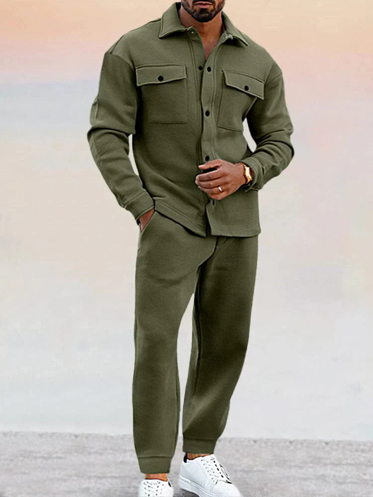 Costume Homme Classique 2 Pièces Veste et Pantalon