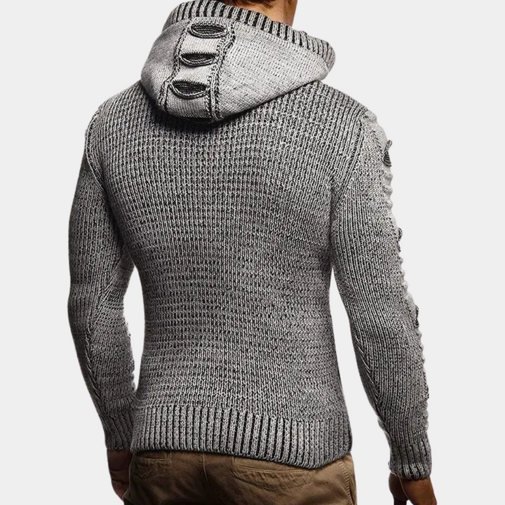 Cardigan à Capuche Classe - vue 2