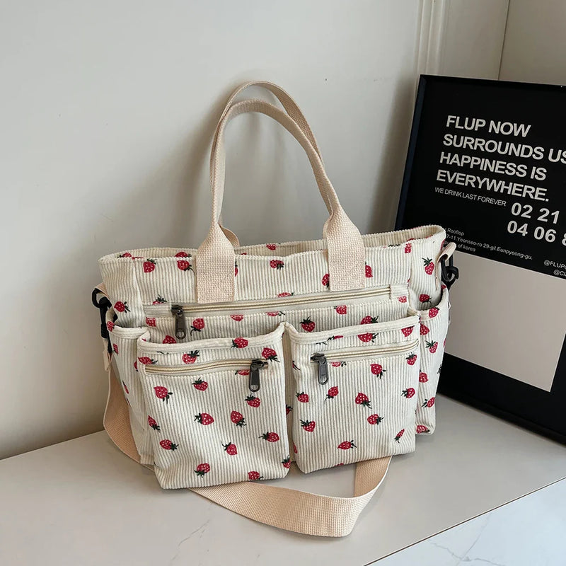 Sac à bandoulière Voyage Polyvalent avec Poches Intérieures