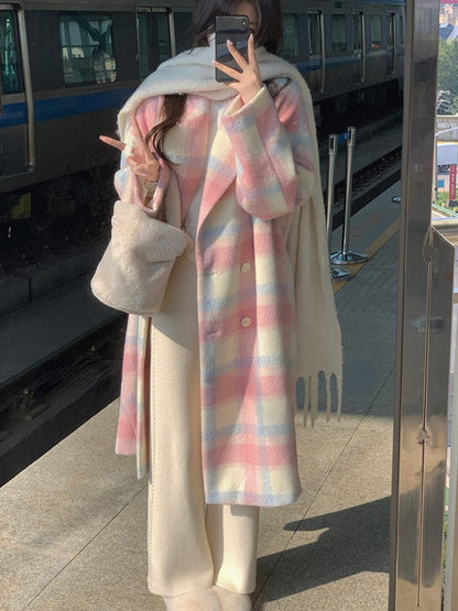 Manteau Femme Hiver Chic à Boutons en Doudoune