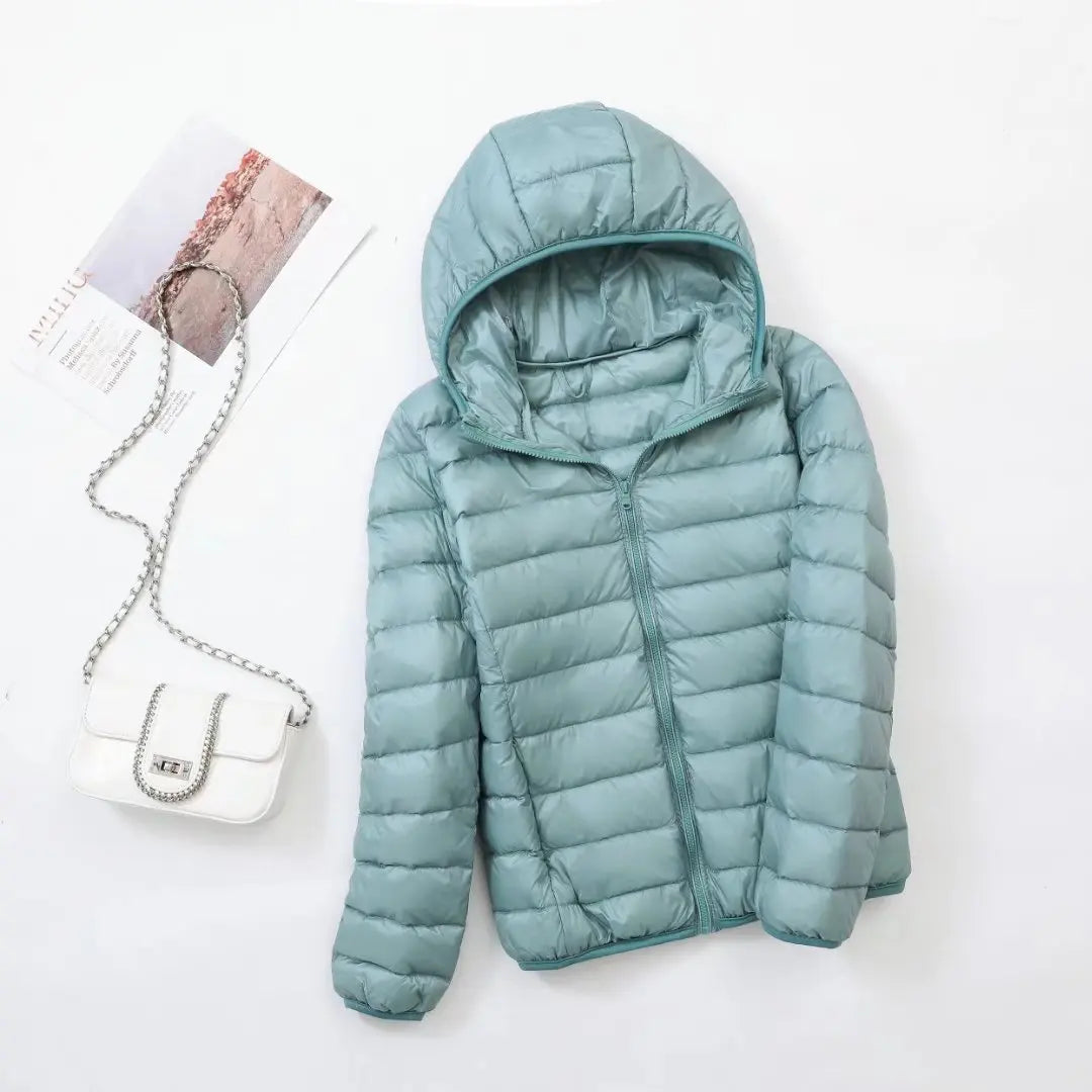 Doudoune Femme Hiver Bleu Marine