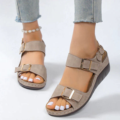 Sandales Comfort pour Pieds Sains et Féminines
