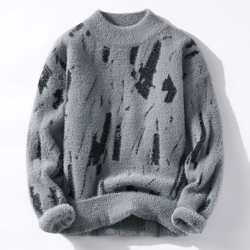 Pull décontracté imprimé fashion homme - PanierRoyale